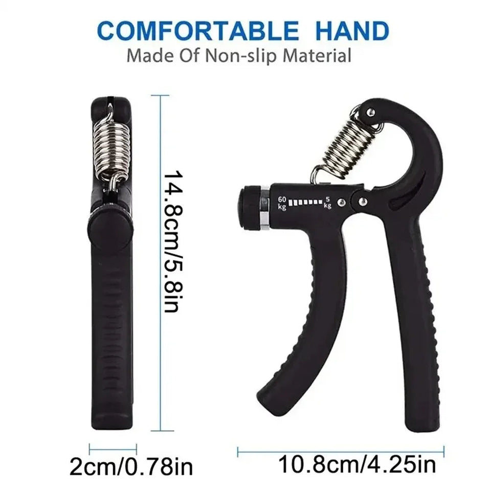 Grip Strength Trainer, Hand Squeezer Adjustable Resistance, Hand Grip Strengthener for Muscle Building and Injury Recovery Aimak Store