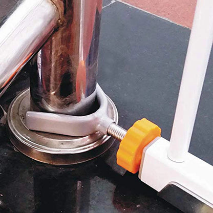 Safety Sturdy Gate Bar Orange Y-shaped Top Bolt Accessories Staircase Fix Fence For Baby And Pet Safety Household Secure Install