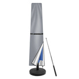 Oxford Cloth Waterproof Parasol Cover Outdoor Garden Patio Anti-UV Windproof Rainproof Sunshade Umbrella Cover with Pole &Zipper Aimak Store