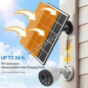 8W 5V Solar Panel Charger Type-c/DC5521 Solar Panel Kit IPX6 Waterproof Outdoor Solar Charger for Security Camera/Home Light Aimak Store