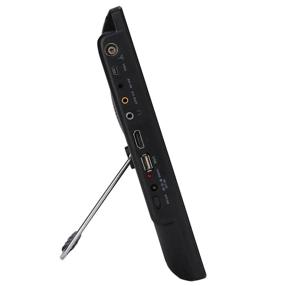 14 HD Portable Digital TV ISDB-T with Stand, Tuner for home & Car, EU Plug 110-220V - Compact Entertainment Solution Aimak Store