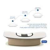 Ergonomic Electric Lumbar Traction Massager Adjustable Vibration Waist Spine Support Back Massage Machine Inflatable Stretcher Aimak Store