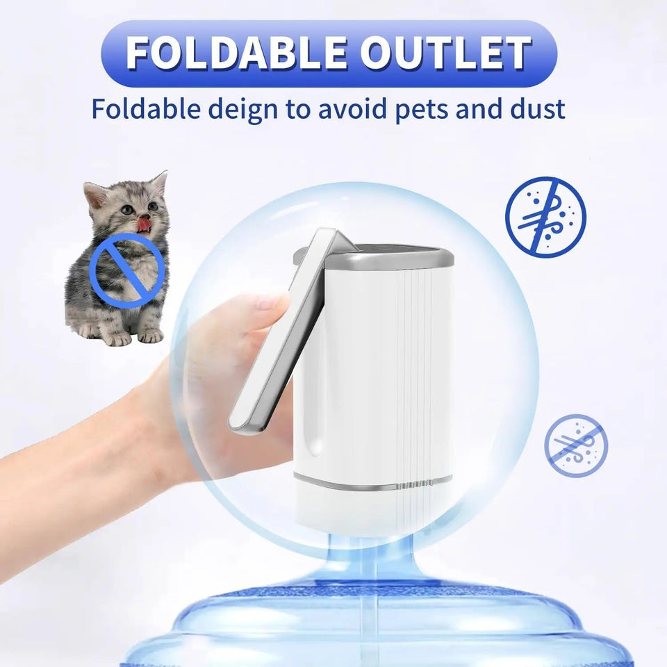 Water Bottle Pump for 5 Gallon Water Bottle Dispenser Pump Automatic Drinking Water Pump Portable Electric Water Dispenser Aimak Store