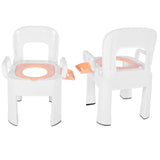 Commode Chair Commode Shower Chair Detachable Folding Non Slip Strong Load Bearing Toilet Safety Chair for Bathroom Squat Toilet Aimak Store