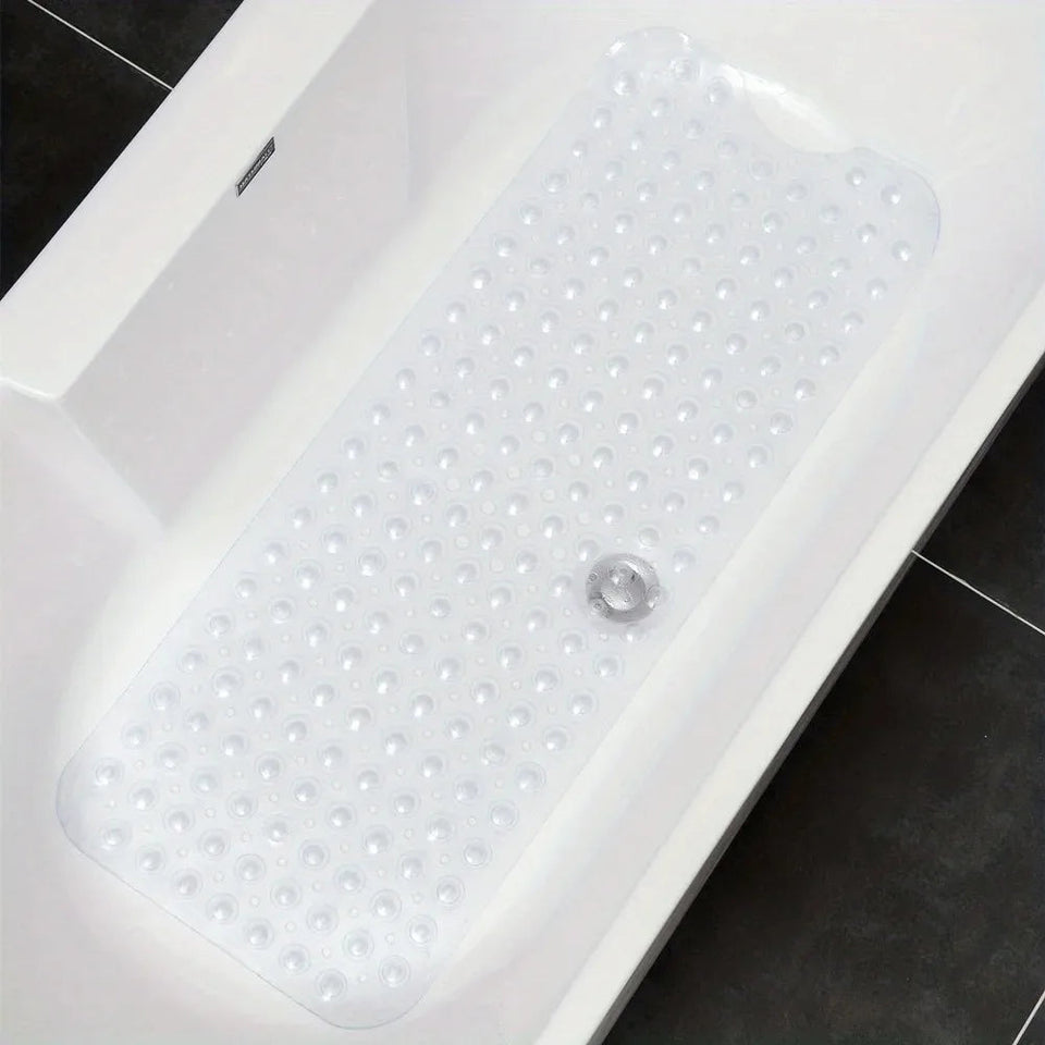 non-slip bathtub mat shower mat  with drain holes and suction cups machine washable household bathroom shower carpet bathroom Aimak Store