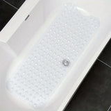 non-slip bathtub mat shower mat  with drain holes and suction cups machine washable household bathroom shower carpet bathroom Aimak Store
