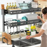 Drain Bowl Rack Table Top Bowl and Tray Storage Rack Sink Sink Drainage Dish Rack Kitchen Accessories Organizer Kitchen Tools Aimak Store