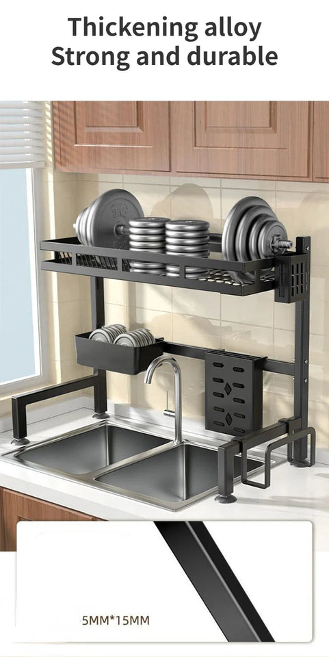 Drain Bowl Rack Table Top Bowl and Tray Storage Rack Sink Sink Drainage Dish Rack Kitchen Accessories Organizer Kitchen Tools Aimak Store