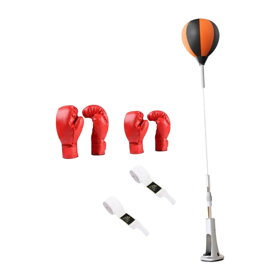 Boxing Reaction Ball Boxing Punching Bag Punching Bag with Stand for Boxing Equipment Fitness MMA Stress Relief & Fitness Aimak Store