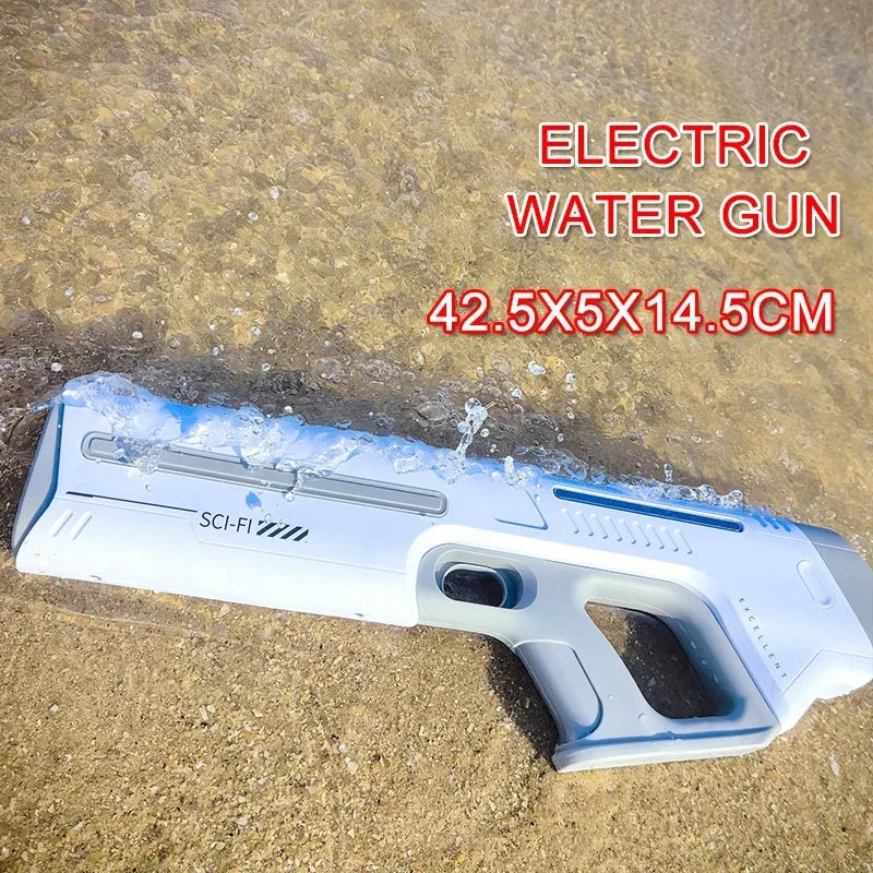 Summer Electric Water Guns Powerful Squirt Automatic Water Suction Water Blasters Outdoor Beach Toys for Boys Children Gift Aimak Store