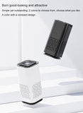 MINI HEPA Air Purifier Remove Smoke Odor Formaldehyde Negative Ion Air Cleaner for Car Bedroom Aromatherapy Purification Aimak Store