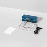 Smart Glasses AI Intelligent Translation Wireless Bluetooth Glasses Auto Voice Translation Audio Glasses Support 144 Languages Aimak Store