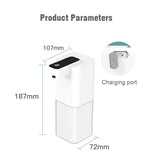 Automatic Inductive Soap Dispenser Foam Washing USB Rechargeable Smart Hand Washing Soap Dispenser Alcohol Spray Dispenser Aimak Store