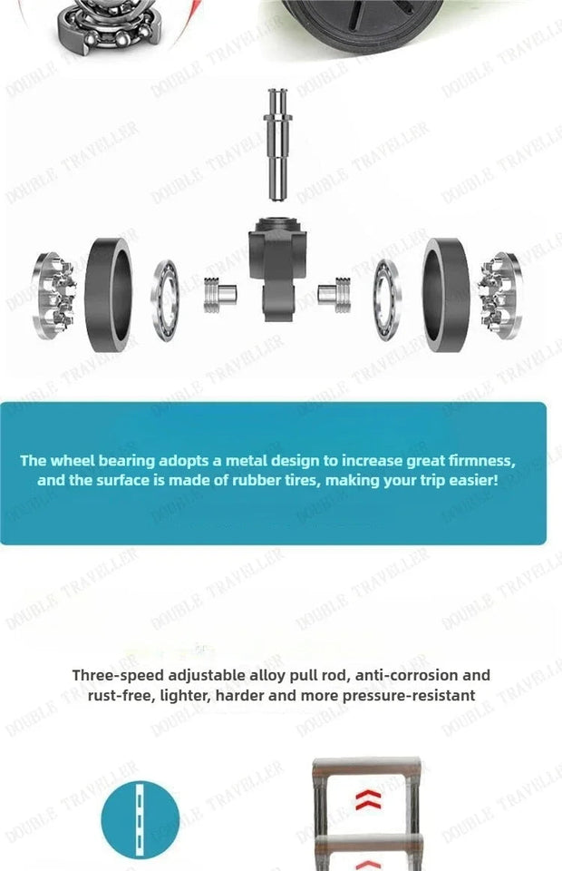 Cartoon children's trolley case Rideable Universal wheel children's travel password case Large capacity children's luggage Aimak Store