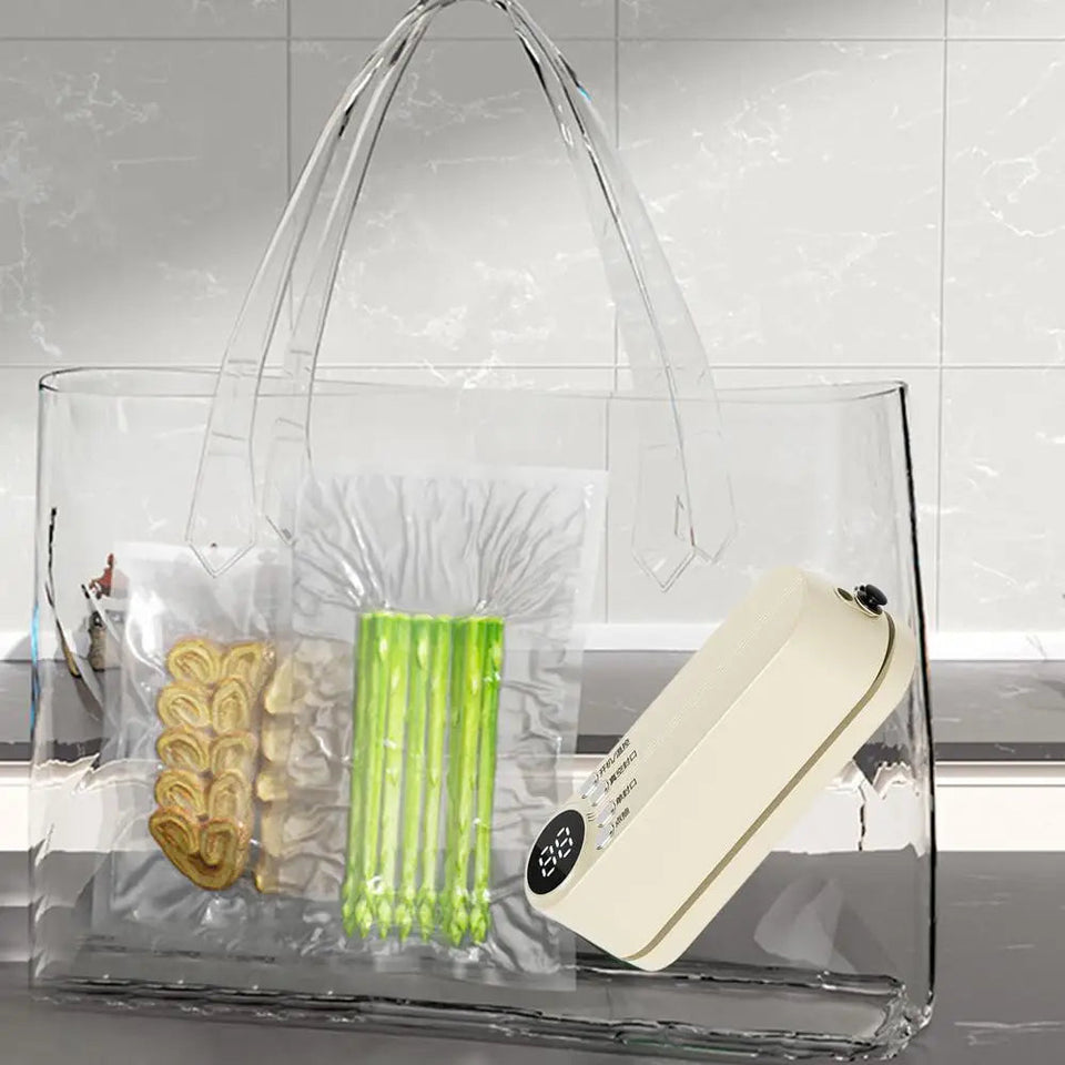 Charging Cordless Automatic Pump Cordless Food Preservation Vacuum Sealers Food Storage Sealing Machine Compact Machine Aimak Store