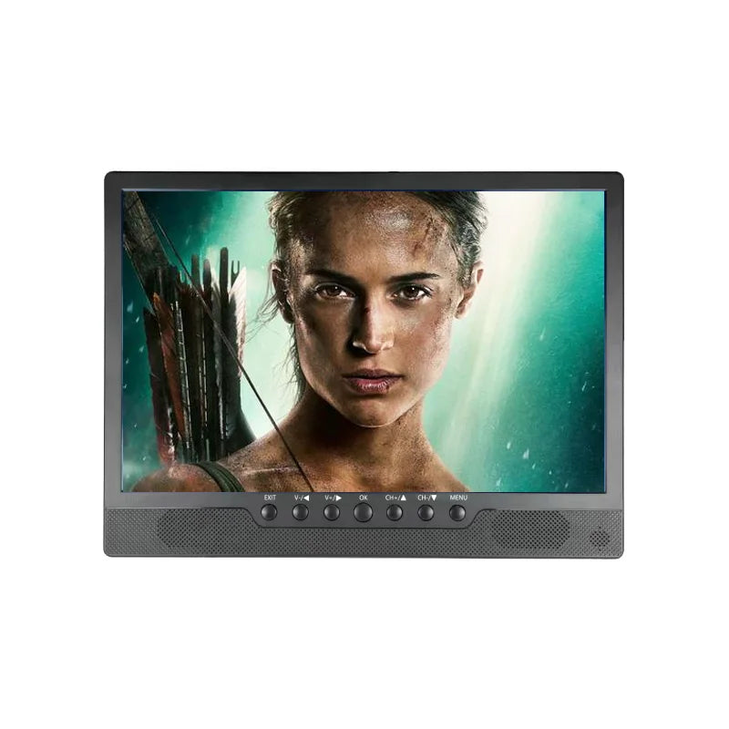 17.3 Inch Portable TV  12 Volt TV DVB-T2 Digital Battery TV for Car Suitable for Outdoor and Kitchen Use Aimak Store