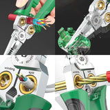 LAOA 8-In-1 Stainless Steel Multifunctional Wire Stripping Pliers LA324107 LA324108 Electric Measuring and Electricians Aimak Store