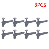 10-1pcs Door Suction Cup Thickened Wall Protectors Waterproof Reusable Door Handle Cover Punch Free Doorknob Buffer Silicone Cap Aimak Store