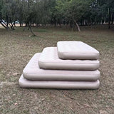Portable PVC Flocking Air Mattress With Built-in Pump Detachable Battery for Camping - Lightweight Comfort Outdoor Travel Bed Aimak Store