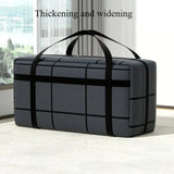 Clothing and Quilt Bag Thickening and Widening Strong Load Bearing Capacity Storage Bag Big Opening Non Woven Fabric Packing Bag Aimak Store