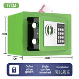 Mini safe Invisible Office Home Safe Password Box Alarm Anti-Theft Money Jar Toy from Mainland China Popular on Social Media Aimak Store