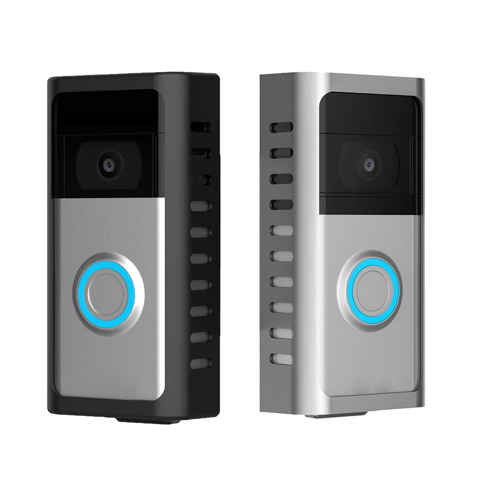 Anti-Theft Doorbell Mount Stainless Steel Anti-Theft Door Mount Holder Easy Installation for Ring Video Doorbell Aimak Store