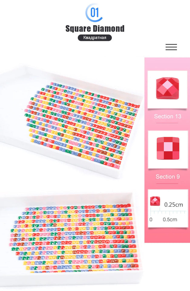 Huacan Wild Horses Diamond Painting Artistic Landscape Gem Canvas Wall Art Diamond Embroidery Full Round Rhinestones Aimak Store