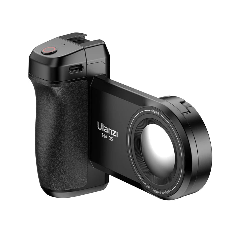 Ulanzi MA35 MagSafe Smartphone Camera Shutter Grip Bluetooth Selfie Handle As Camera Photo Stabilizer Vertical Horizontal Shoot Aimak Store
