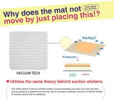 4Pcs Rug Gripper Non Slip Washable Carpet Tape 10*10CM Rug Pads for Hardwood Floors Reusable Rug Grippers Fixed Sticker Bathroom Aimak Store