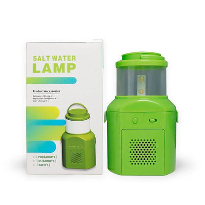 NEW Bottled Camping Lights Salt Water LED Emergency Lights Camping Night Fishing Energy-saving Lights Portable Travel Supplies