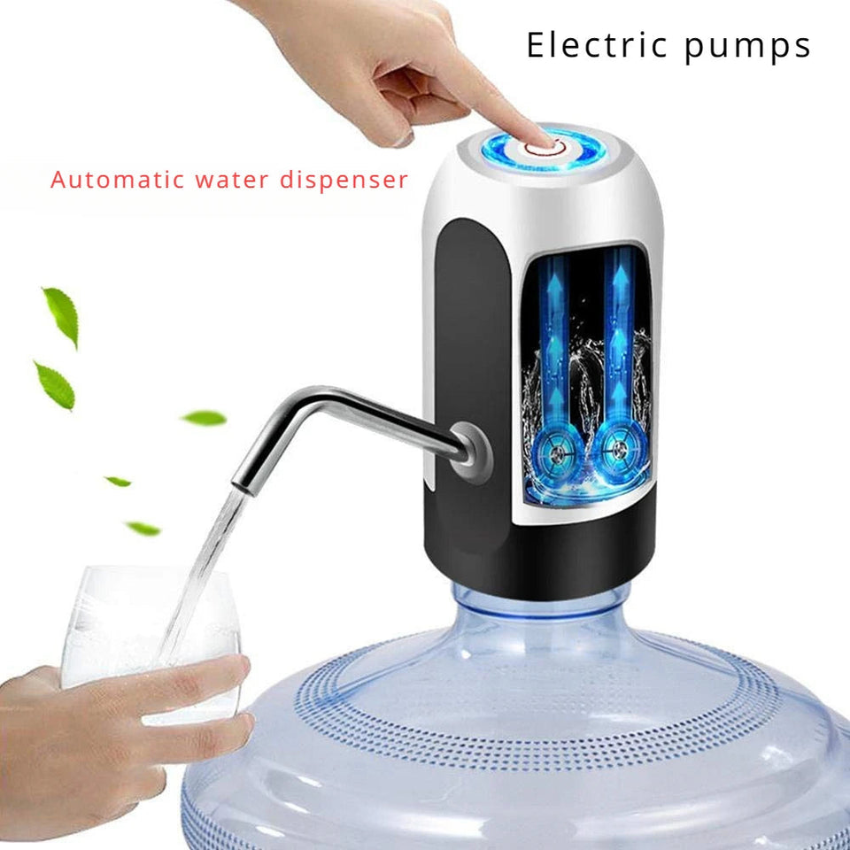 Water Dispenser Pump Portable Electric Water Dispenser Pump for 5 Gallon Bottles USB Rechargeable Water Bucket Tool Carboy Bar Aimak Store