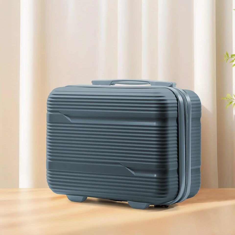 New 13-inch Travel Suitcase Small Carry Make-up Box Luggage Women Girl Mini Storage Handbag Lightweight Travel Case Boarding Bag Aimak Store