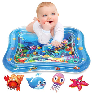 Large Baby Play Mat Summer Inflatable Water High Quality Baby Early Education Water Play Mat Suitable for Baby Activity Exercise Aimak Store