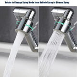 360° Swivel Faucet Extender, Water Saving Tap Sprayer with 3 Modes, for Kitchen, Bathroom Sink, RV Camper & Home Use Aimak Store