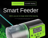 Cool Automatic Fish Feeder Digital Fish Tank Aquarium Electrical Plastic Timer Feeder Food Feeding Dispenser Tool Fish Feeder Aimak Store
