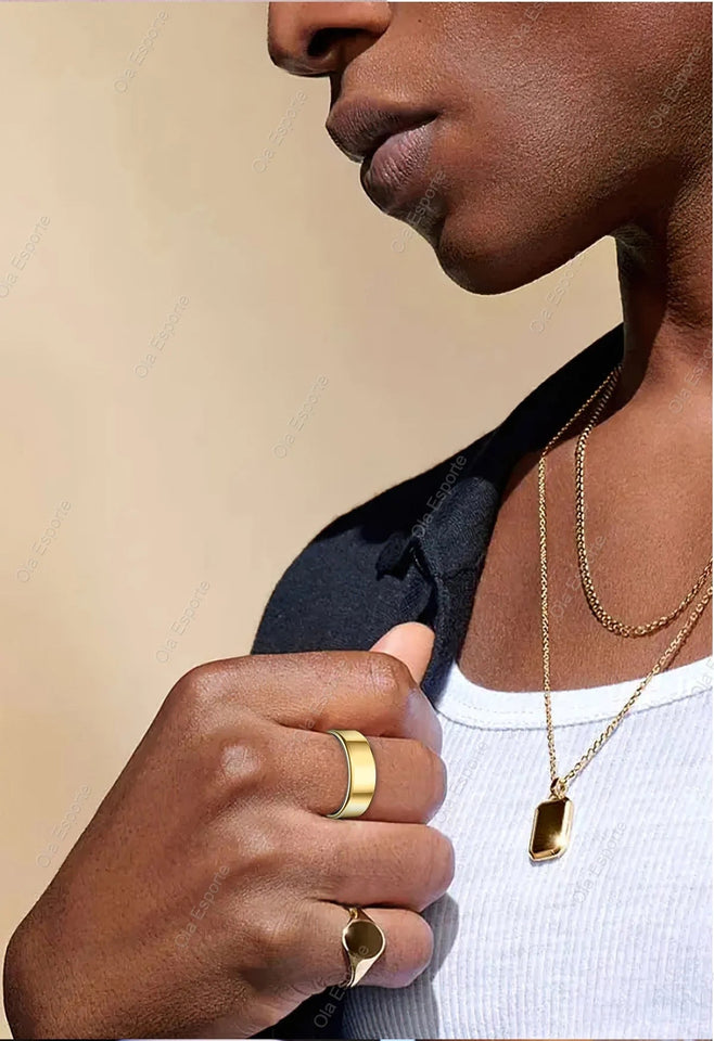 2025 New For Xiaomi Smart Ring Men Women, Heart Rate and Blood Oxygen Monitor Smartring IP68 & 5ATM Waterproof, Multi-sport Mode Aimak Store