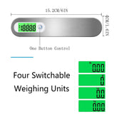 110lb/50kg Portable Electronic Hand Luggage Scale LCD Digital Display Balance Scale Suitcase Travel Weighs Baggage Weight Tool Aimak Store