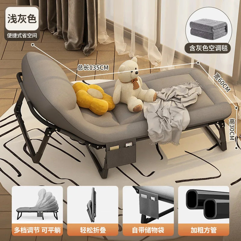 AOLIVIYA Simple Folding Bed For Office Hospital Nap Rest Bedroom Single Home Use A11 Aimak Store