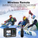 Ourlife MTR60 Pro 5K Action Camera 2 inch IPS Touch Screen 170° 30M Waterproof WiFi 5X Zoom Action Helmet Sports Camera With EIS Aimak Store