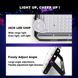 LED Light Adjust Angle Blue Light Floodlight 50/100/150W EU (No) Plug AC220V Outdoor LED Spotlights USB DC5V Party Lighting Lamp Aimak Store