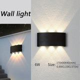 LED Wall Lamp Waterproof IP66 Indoor Outdoor Lamp  Garden Lights for Living Room Hallway Bedroom Decor Aimak Store
