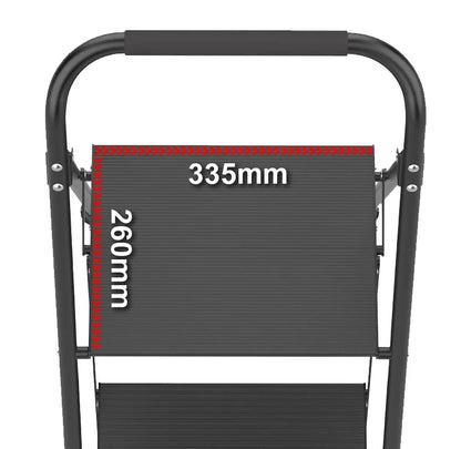 Small Household Folding Ladder Multifunctional Herringbone Ladder Compact Step Stool for Indoor Use Rack Ladder Design