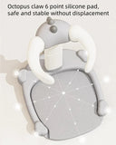 Baby standing bath for 6-24 months with adjustable height stand baby washing butt armrest stand baby standing bath table Aimak Store