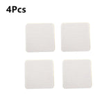 4Pcs Rug Gripper Non Slip Washable Carpet Tape 10*10CM Rug Pads for Hardwood Floors Reusable Rug Grippers Fixed Sticker Bathroom Aimak Store