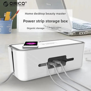 Orico Cmb Extension Lead Storage Box Cable Organizer Desktop Power Cord Management Tray Socket Storage Container Aimak Store
