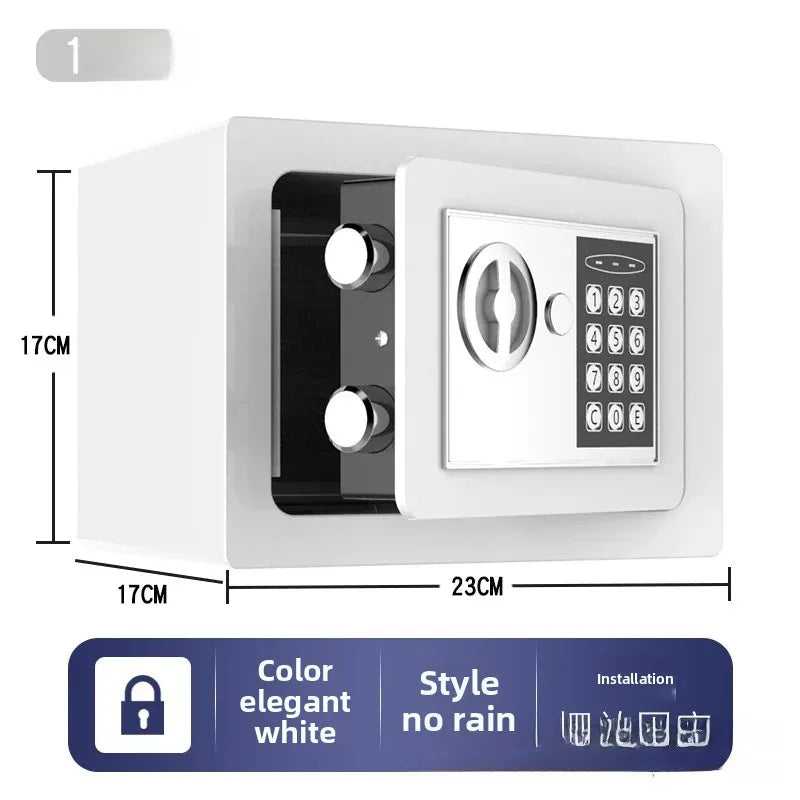Mini safe Invisible Office Home Safe Password Box Alarm Anti-Theft Money Jar Toy from Mainland China Popular on Social Media Aimak Store