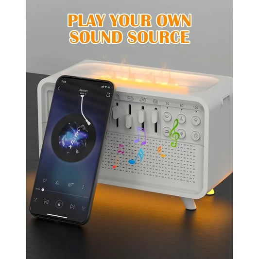 New white noise sleep aid | Baby soothing artifact | One machine with night light aromatherapy humidifier | Bluetooth speaker
