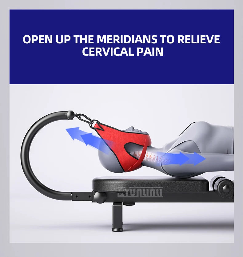 Lumbar Spine Stretcher Spinal Traction Home Height Increasing Fitness Spinal Traction Device Inverted And Soothing Bed Aimak Store