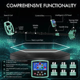 2024 New Underground Metal Detector Gold LCD Search Target ID Max Depth Treasure Hunting PinPointer Waterproof Locate Model Aimak Store