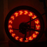 Solar LED Bicycle Spoke Light USB Rechargeable Bicycle Rim Decor Light Waterproof Cycling Tire Lights for Cycling Decoration Aimak Store
